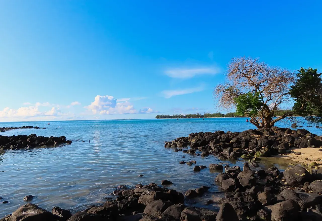 Gris Gris Strand auf Mauritius
