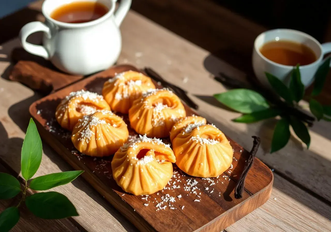 Gateau Patate – chaussons patate douce et coco
