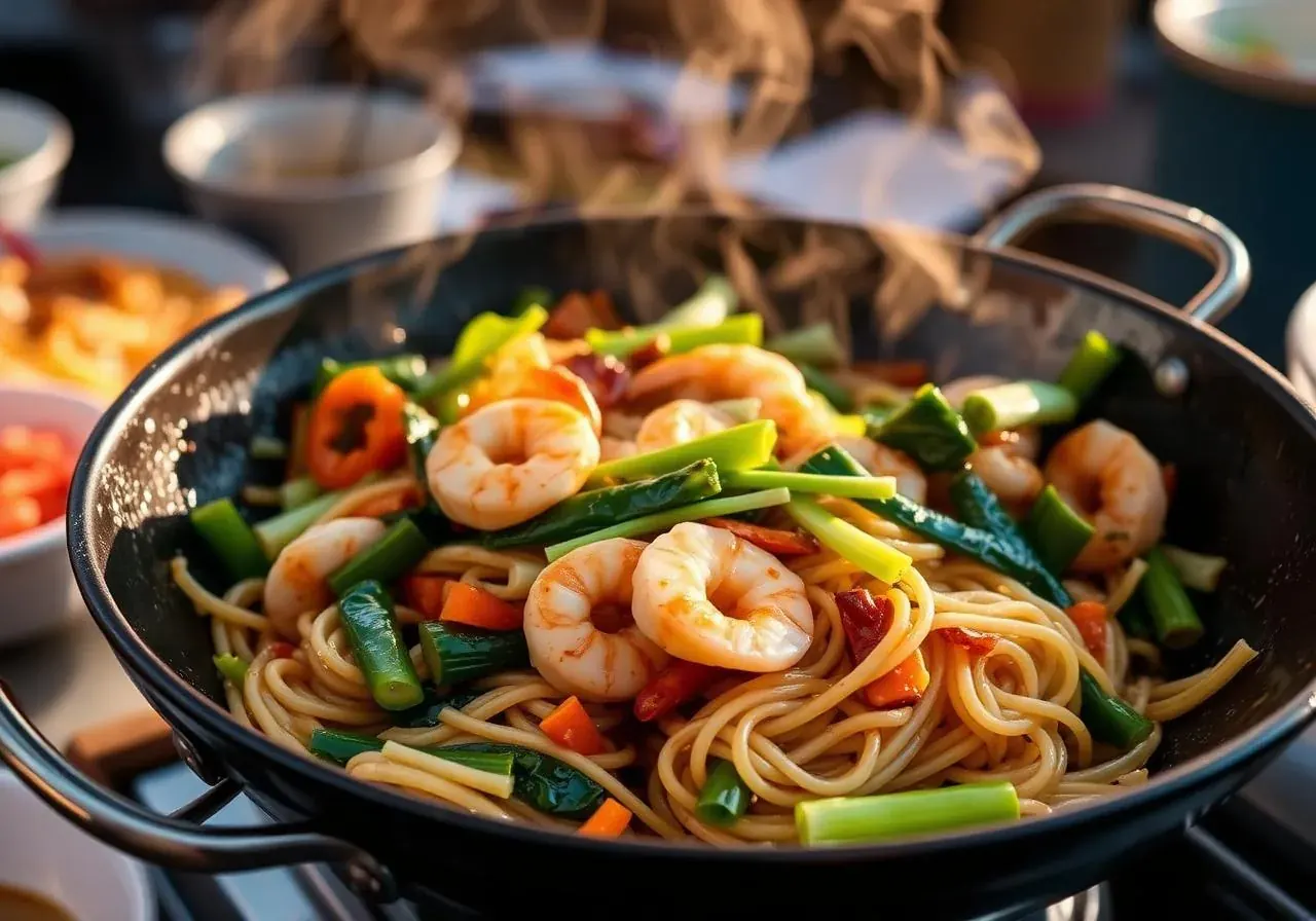 Mine Frite – nouilles sautées mauriciennes